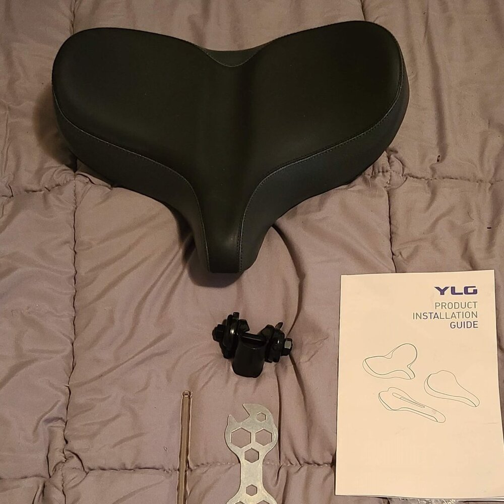 YLG Oversized Comfort Bike Seat Universal